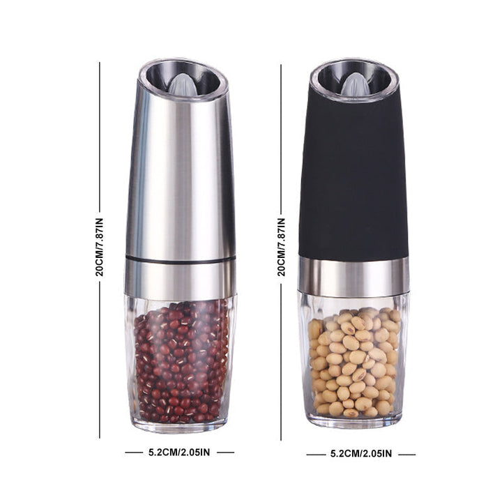 Automatic Electric Gravity Induction Salt and Pepper Grinder - FOFOPO