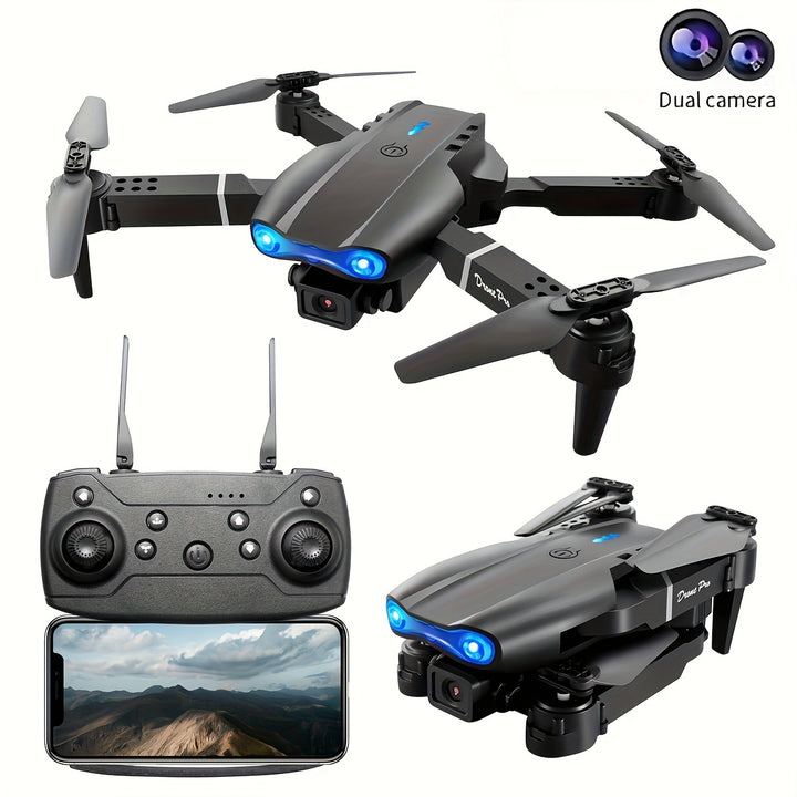 Drone With Camera, Foldable RC Quadcopter Drone,Remote Control Drone Toys For Beginners - FOFOPO