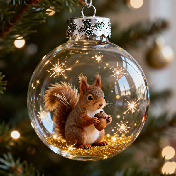 2026 Wildlife Wonders Collection Crystal Glass Ornament(3D)
