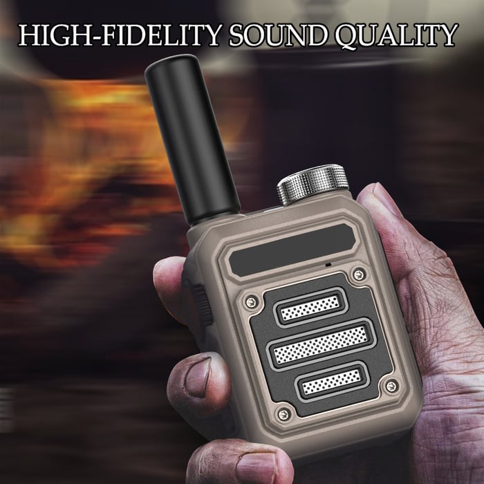 Waterproof & Shock Resistant Walkie-Talkies - FOFOPO