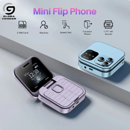 FlipMobi Mini Flip Unlocked Cellphone - FOFOPO