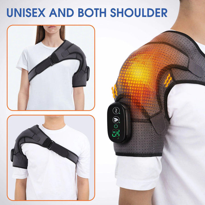 Heating Shoulder Brace Shoulder Massager - FOFOPO