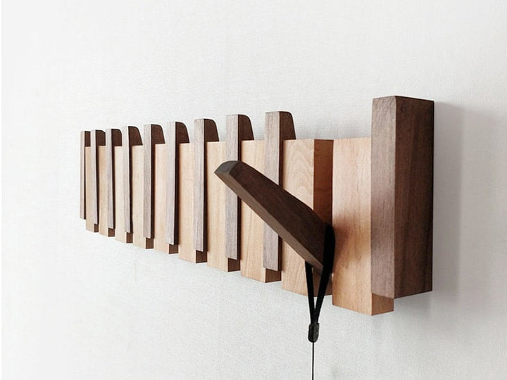 Handmade Wooden Coat Rack - FOFOPO