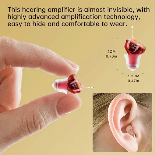 Micro OTC Hearing Aids CIC Nearly Invisible - FOFOPO