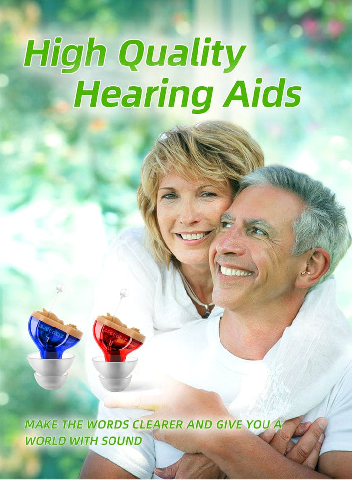 Micro OTC Hearing Aids CIC Nearly Invisible - FOFOPO