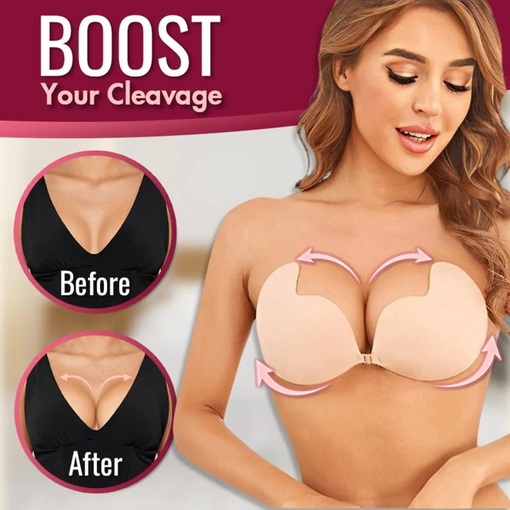 Invisible Diva Strapless Backless Push up Bra - FOFOPO