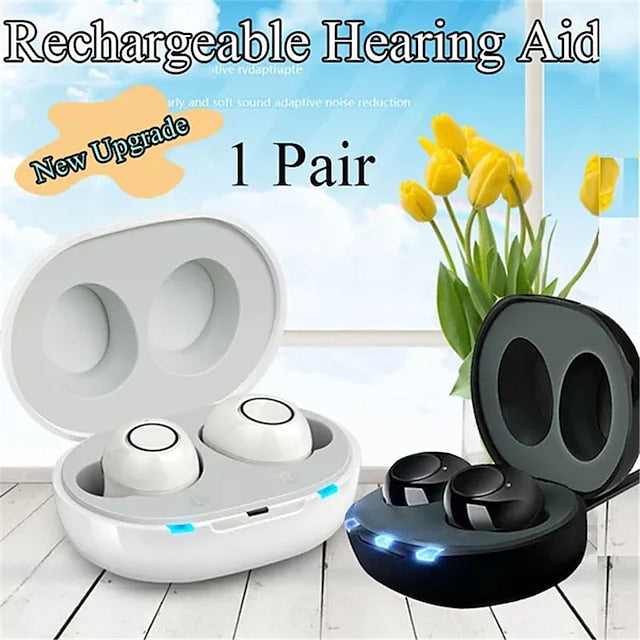 Invisible Rechargeable ITE Mini Hearing Aid - FOFOPO