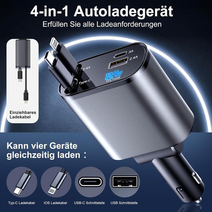 Lightning 4-in-1 Autoladegerät - FOFOPO