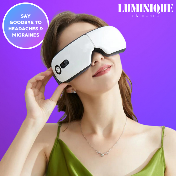 Cutting Edge Smart Technology Eye Massager-Relieves Headaches, Improves Sleep, Eases Eye Fatigue, Reduces Dark Circles - FOFOPO