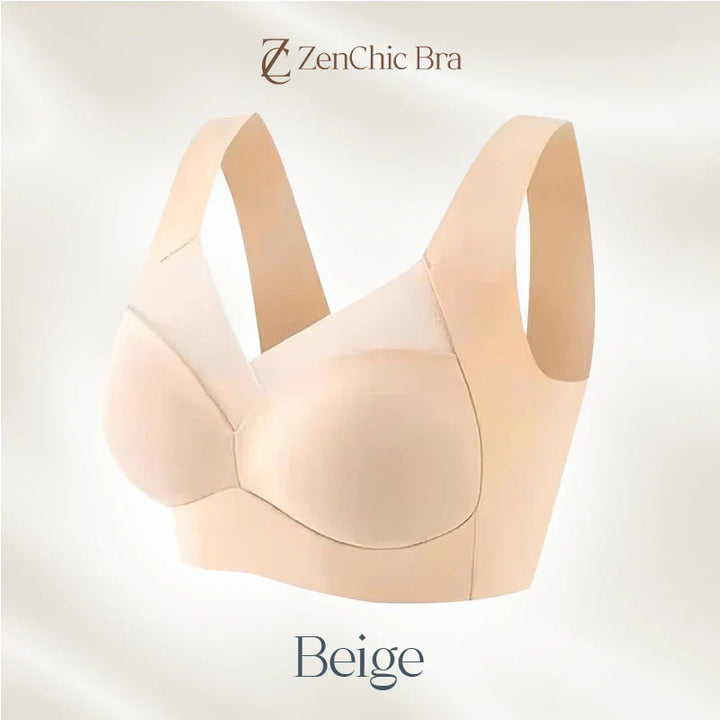 MellyCharm ZenChic Bra – Seamless Sexy Push Up Wireless Bra - FOFOPO