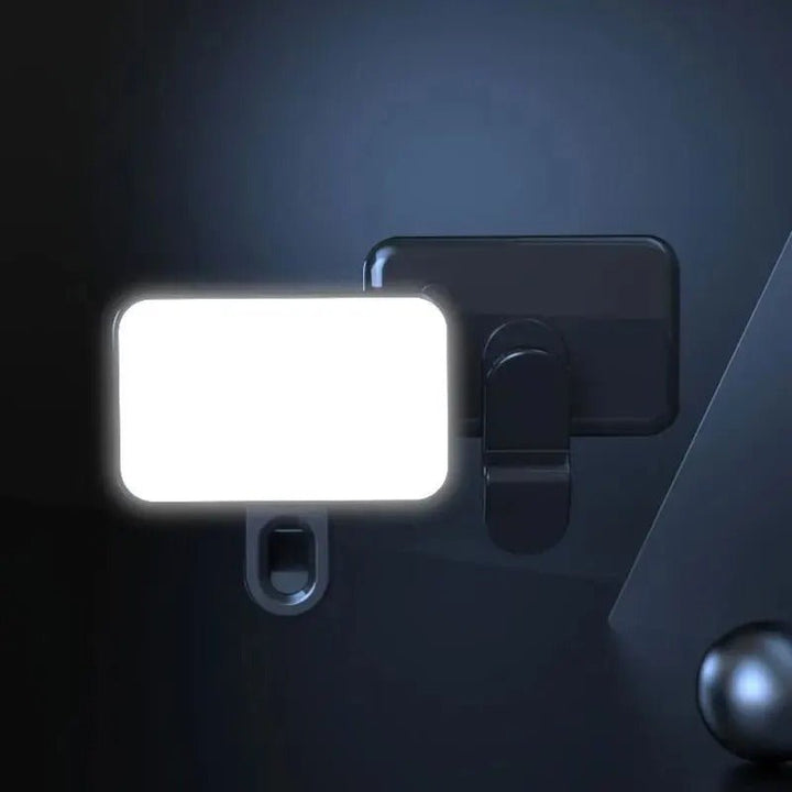 Mobile Phone Clip-On LED Light - LED High Power Rechargeable Clip Fill Video Light - FOFOPO