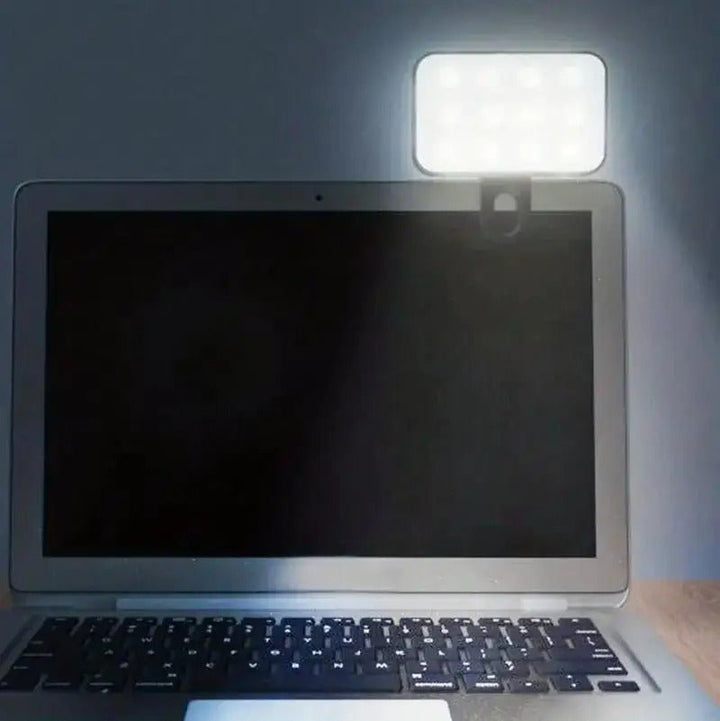 Mobile Phone Clip-On LED Light - LED High Power Rechargeable Clip Fill Video Light - FOFOPO