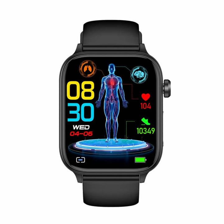 Professional ECG/EKG Non invasive Blood Glucose Health Smart Call Watch - FOFOPO