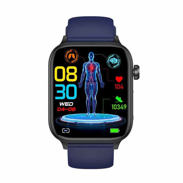 Professional ECG/EKG Non invasive Blood Glucose Health Smart Call Watch - FOFOPO