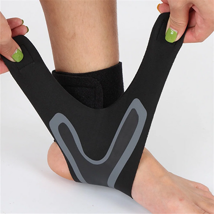 1 Pair Plantar Ankle X Wrap Brace Support Compression Sleeve - FOFOPO