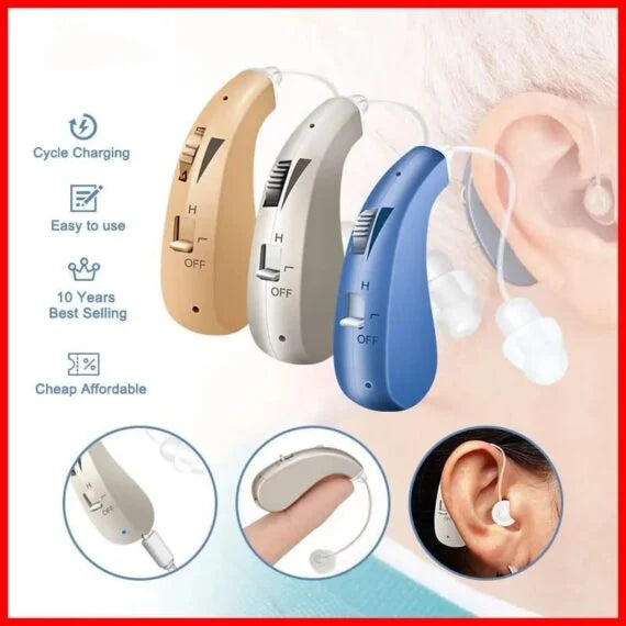 Comfort Meets Convenience: Rechargeable BTE Hearing Aids - FOFOPO