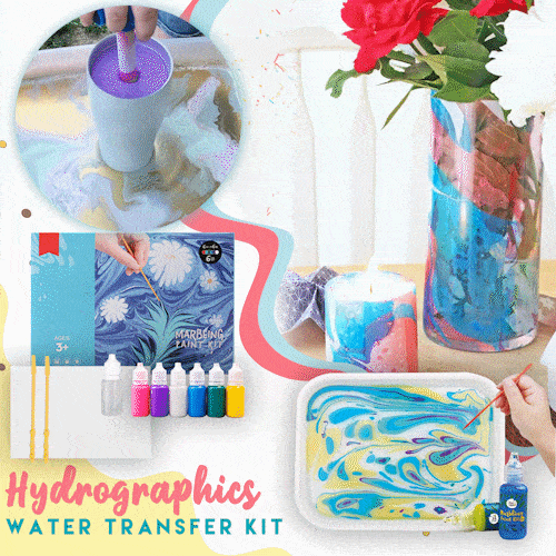 🔥 Last Day SALE OFF 🔥 Water Marbling Paint Art Kit 🌈