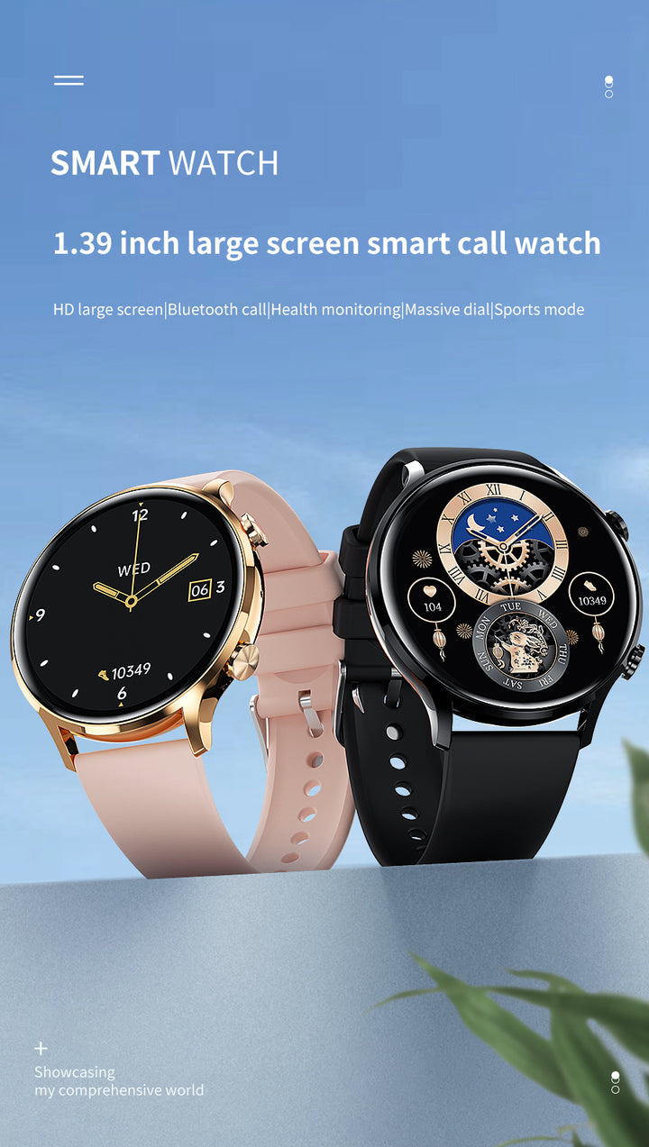 1.39 inch large screen smart call watch HD l arge screen l Bluetooth call l Health monitoring l Massive dial l Sports mode - FOFOPO