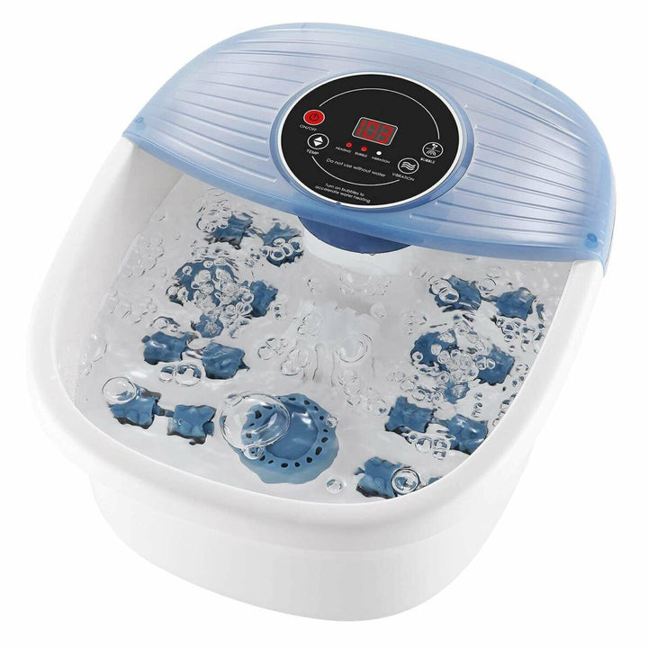 Temperature Controlled Foot Bubble Bath Vibration Massager - FOFOPO