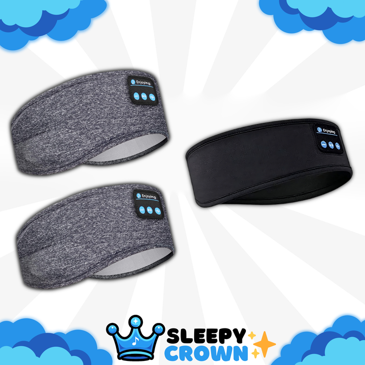 SleepyCrown | Comfy Sleep Headphones - FOFOPO