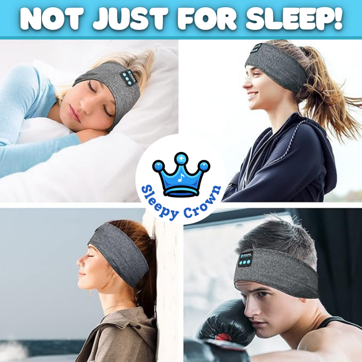 SleepyCrown | Comfy Sleep Headphones - FOFOPO