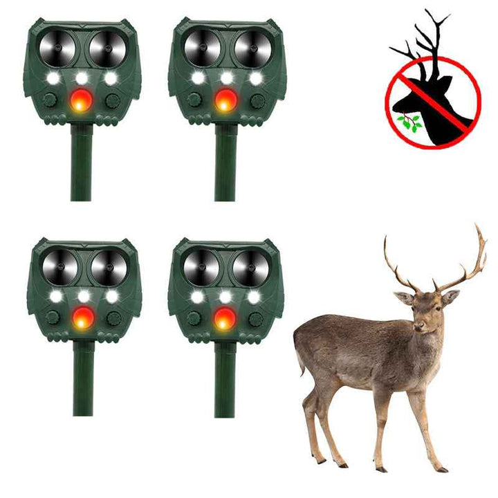 Ultrasonic Deer Repeller & Deterrent - Get Rid of Deer in 48 h - FOFOPO