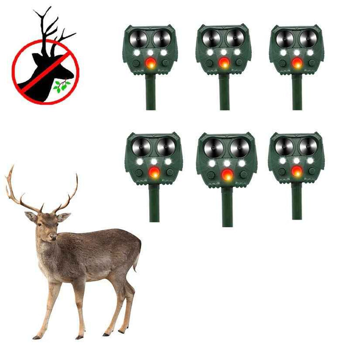 Ultrasonic Deer Repeller & Deterrent - Get Rid of Deer in 48 h - FOFOPO