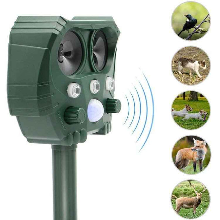 Ultrasonic Deer Repeller & Deterrent - Get Rid of Deer in 48 h - FOFOPO