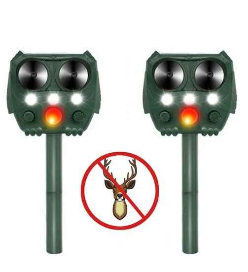 Ultrasonic Deer Repeller & Deterrent - Get Rid of Deer in 48 h - FOFOPO