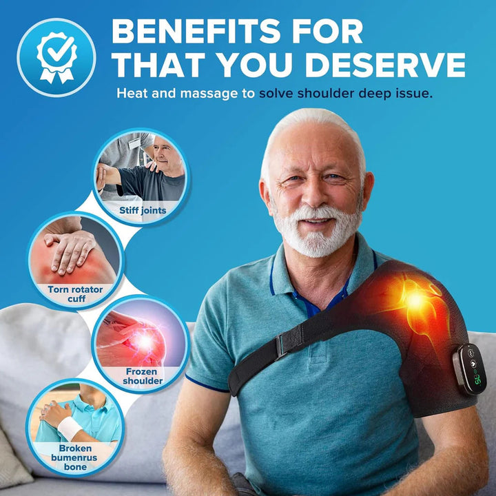 Shoulder Heat & Massage Brace - FOFOPO