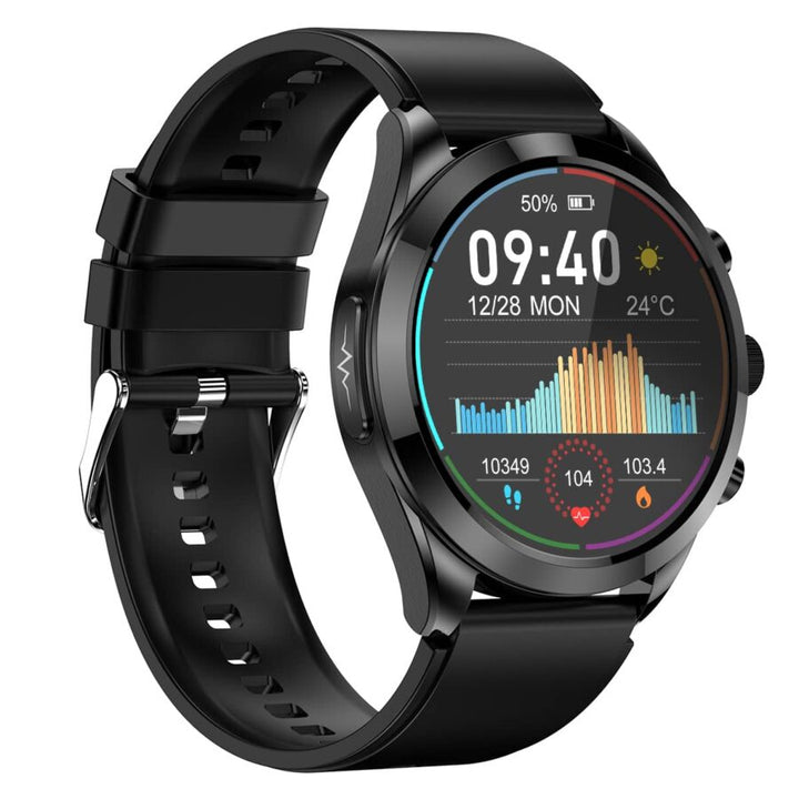 Non-invasive Blood Glucose Blood Pressure ECG/EKG HRV Monitoring Health Smart Watch - FOFOPO