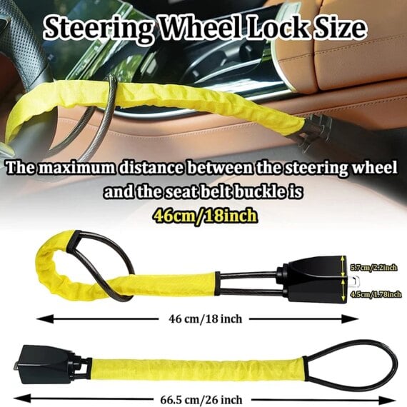 Wheel Shield Steering Lock - FOFOPO