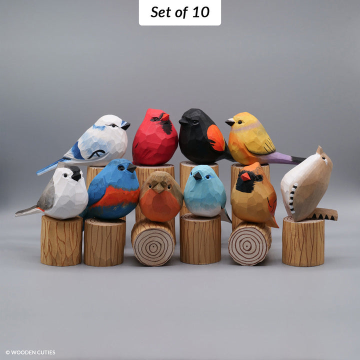 Handcrafted Bird + Stand - FOFOPO