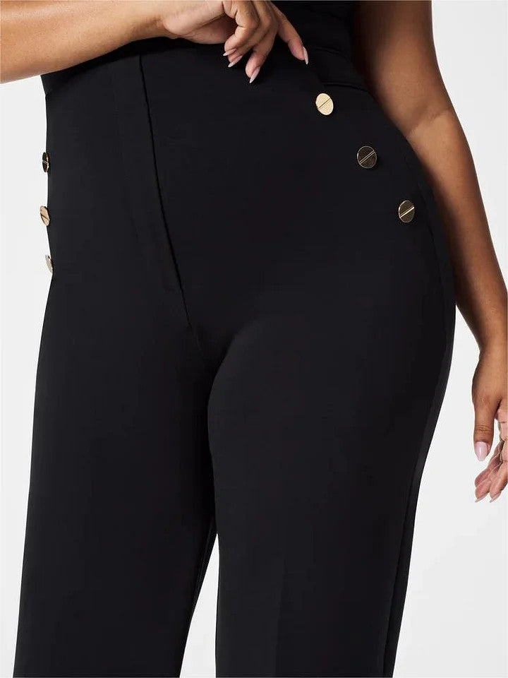 Tummy Control Button Wide Leg Pant(BUY 2 FREE SHIPPING) - FOFOPO