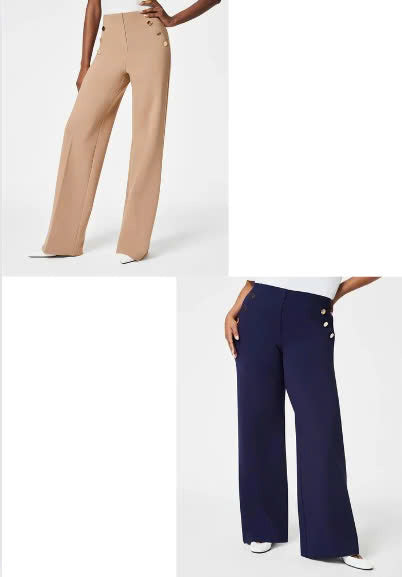 Tummy Control Button Wide Leg Pant(BUY 2 FREE SHIPPING) - FOFOPO