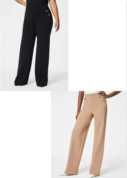 Tummy Control Button Wide Leg Pant(BUY 2 FREE SHIPPING) - FOFOPO