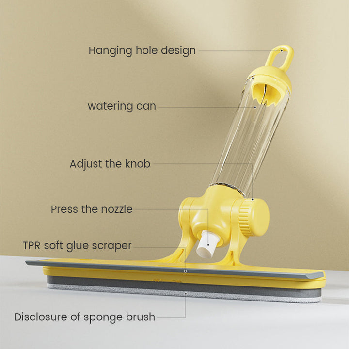 Glass Wiper with Sprayer - FOFOPO