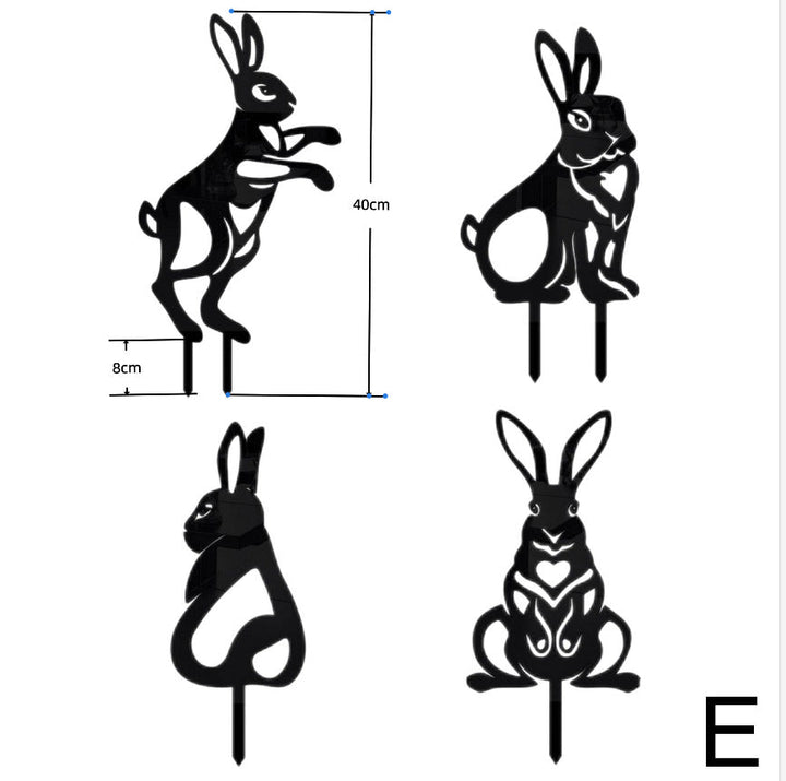 🐇Pre-Easter Promotion - Garden Metal Rabbit Yard Art🐇 - FOFOPO