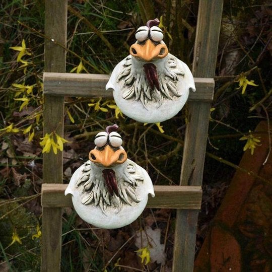 🔥Funny Chicken Garden Fence Decoration - FOFOPO