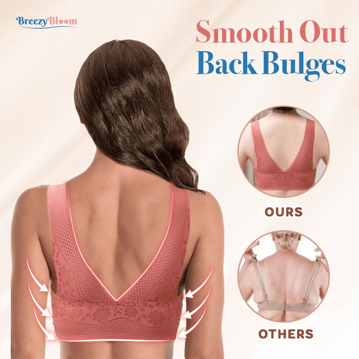 Sexy Beautiful Back Breathable Thin Bra - FOFOPO