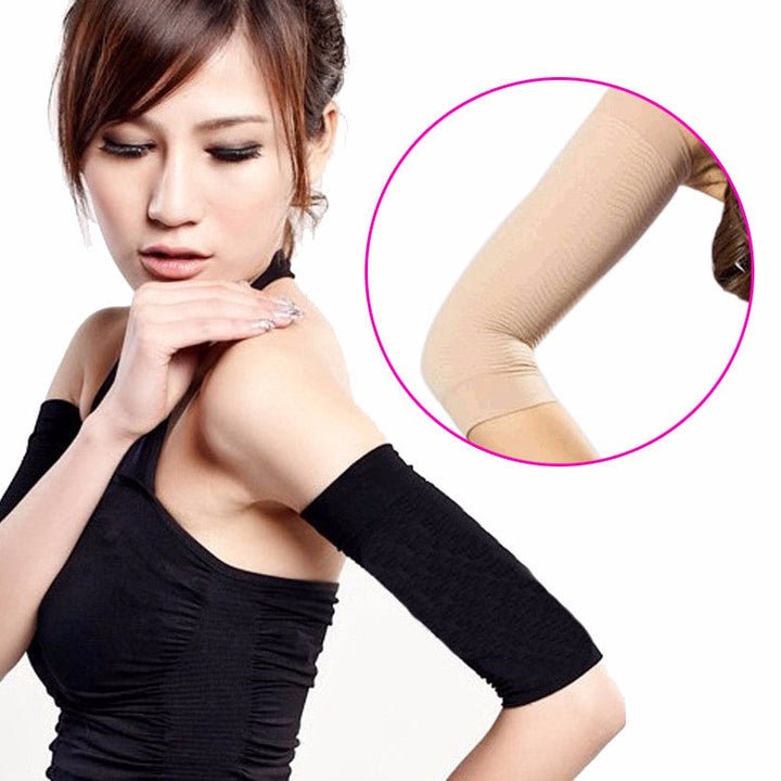 Women Arm Shaping Sleeves Ladies Elastic Slimming Shaperwear - FOFOPO