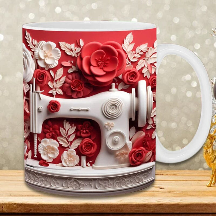 New 3D sewing machine mug - FOFOPO