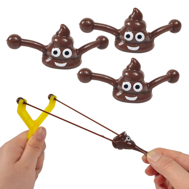 🔥Hot Sale🔥Smiley Poop Slingshot Toy - FOFOPO