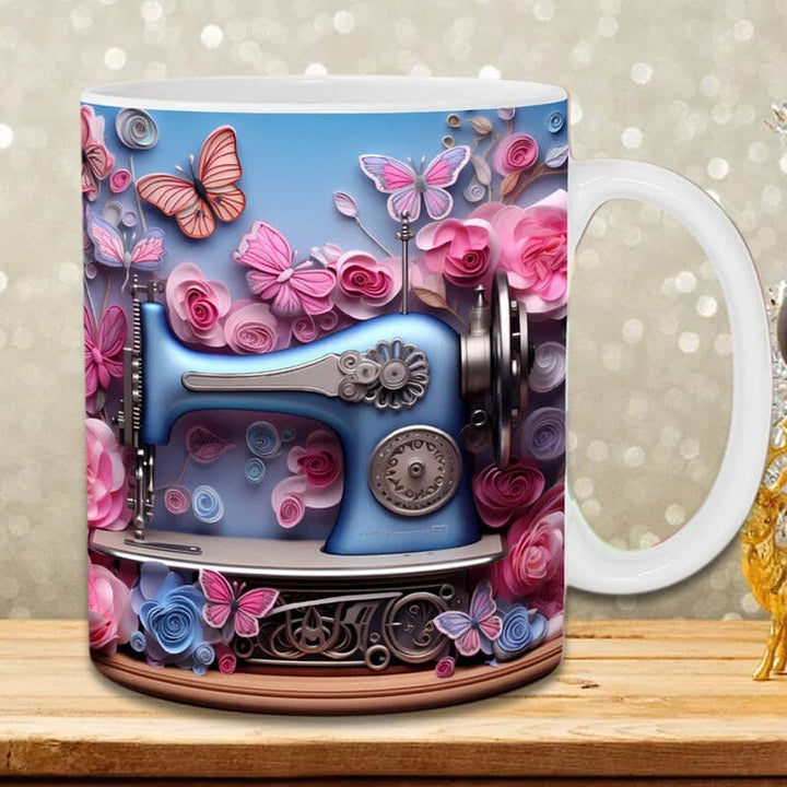 New 3D sewing machine mug - FOFOPO