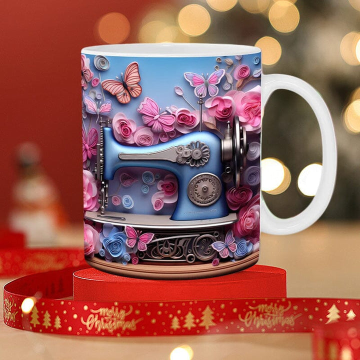 New 3D sewing machine mug - FOFOPO