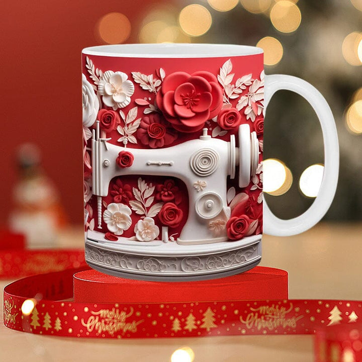 New 3D sewing machine mug - FOFOPO