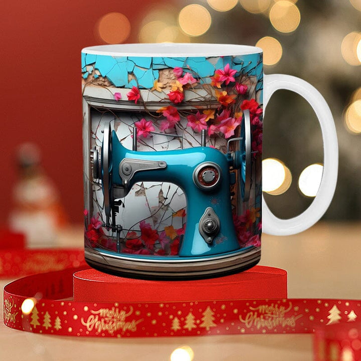 New 3D sewing machine mug - FOFOPO