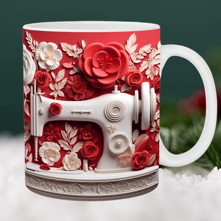 New 3D sewing machine mug - FOFOPO