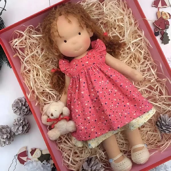 👧Handmade Waldorf Doll - FOFOPO