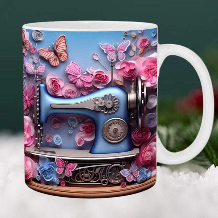 New 3D sewing machine mug - FOFOPO